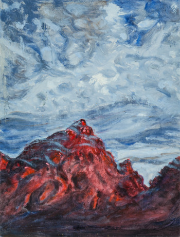 Red Mountain – 12" x 16"